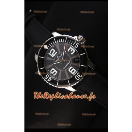 Réplique de montre suisse Édition spéciale 500 Phatoms Blancpain avec cadran noir