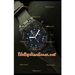 Audemars Piguet Royal Oak Femmes Chronograph Montre Suisse Quartz en PVD 