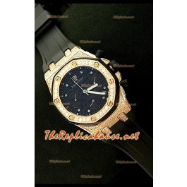 Audemars Piguet Royal Oak Femmes Chronograph Montre en Or Rose
