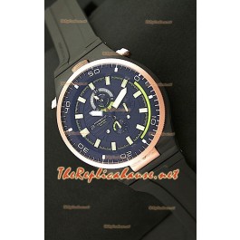 Porsche Design Diver with Rose Gold Plating avec Mouvement à Quartz Japonais 