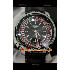 Jacob and Co Roulette Edition en acier inoxydable Réplique de la montre 