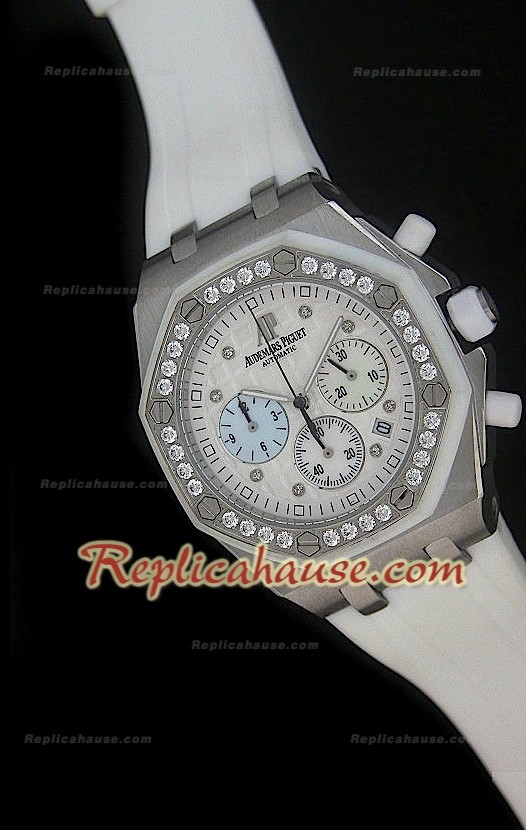 Audemars Piguet Royal Oak Offshore Alinghi White Femmes Montre