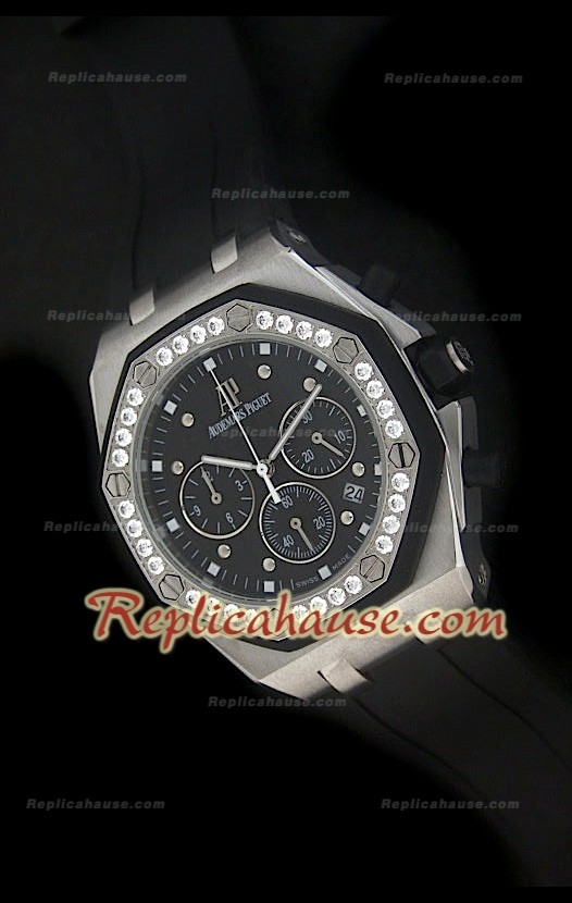 Audemars Piguet Royal Oak Offshore Alinghi Black Femmes Montre
