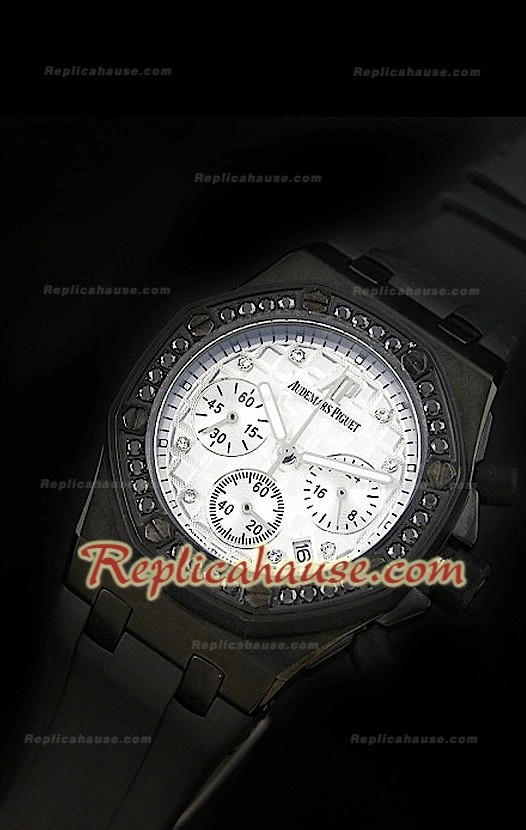 Audemars Piguet Royal Oak Offshore Femme Alinghi PVD Montre - 38 mm