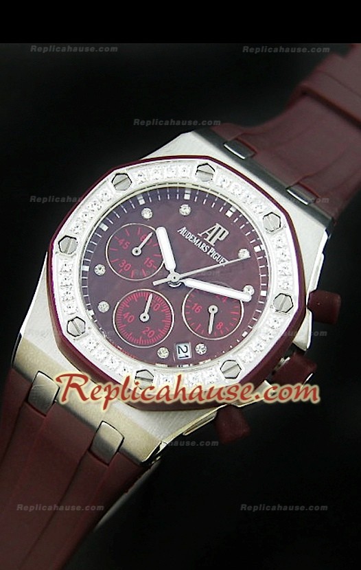 Audemars Piguet Royal Oak Offshore Femme Alinghi Steel Montre - 38 mm