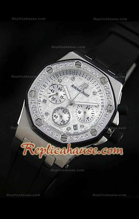 Audemars Piguet Royal Oak Offshore Femme Alinghi Steel Montre - 38 mm
