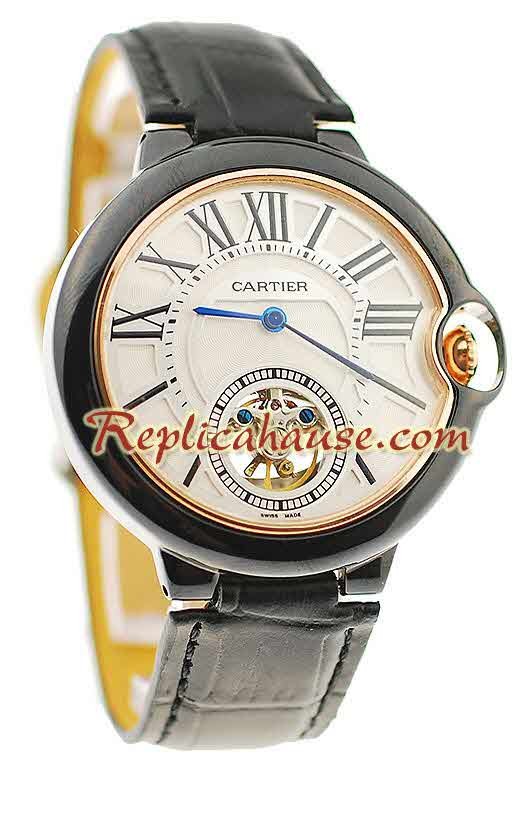 Ballon Blue De Cartier flying Tourbillon Montre Replique