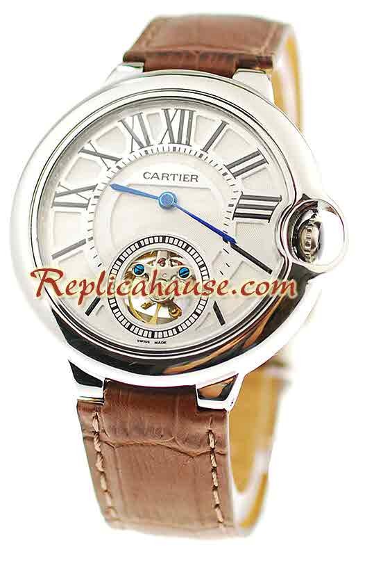 Ballon Blue De Cartier flying Tourbillon Montre Replique