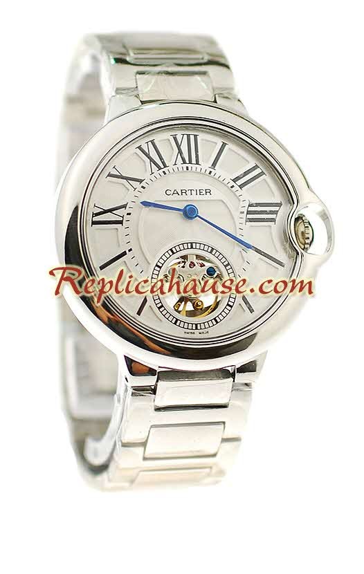 Ballon Blue De Cartier flying Tourbillon Montre Replique