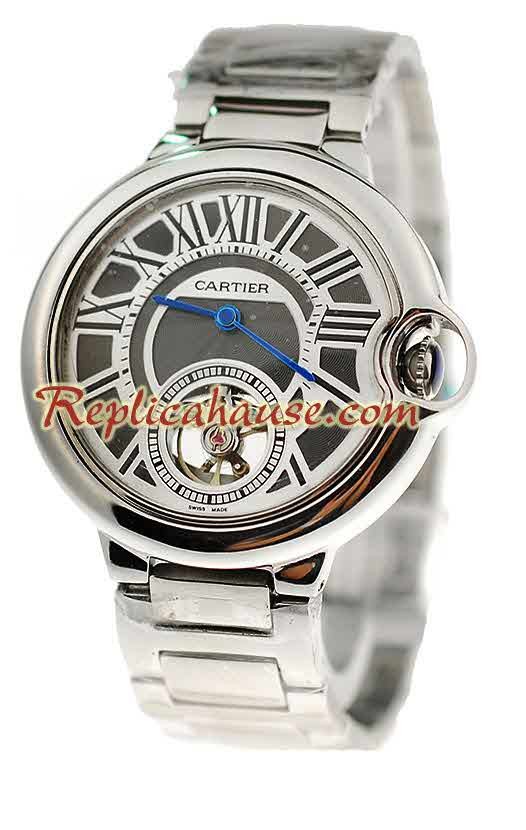 Ballon Blue De Cartier flying Tourbillon Montre Replique