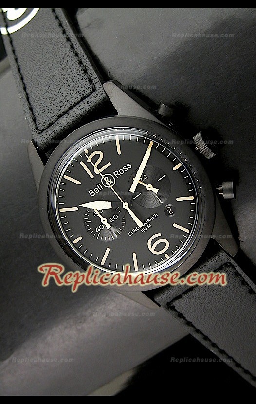Bell and Ross BR94 Aviation Type Japanese Montre