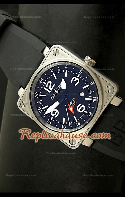 Bell and Ross Instrument BR01-93 GMT Montre