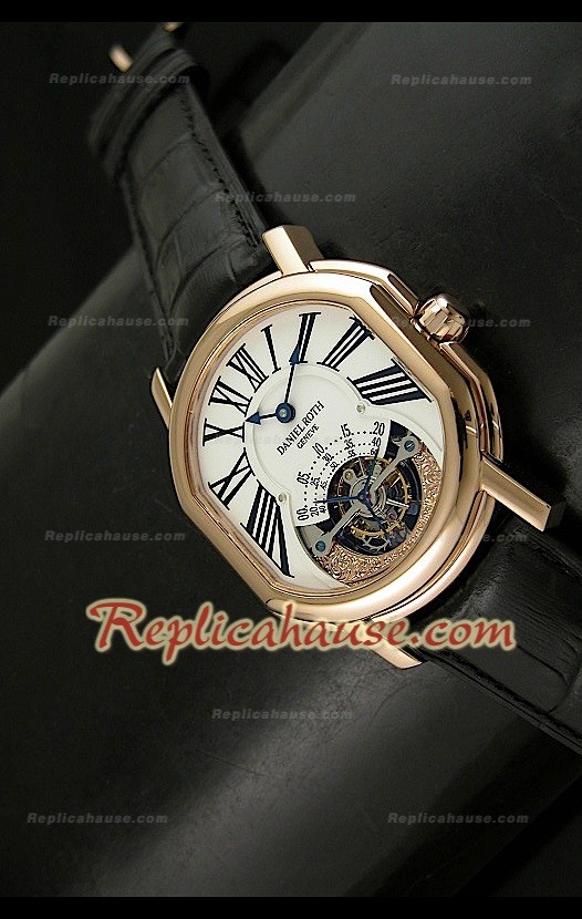 Daniel Roth Men's Tourbillon Retrograde Date Montre