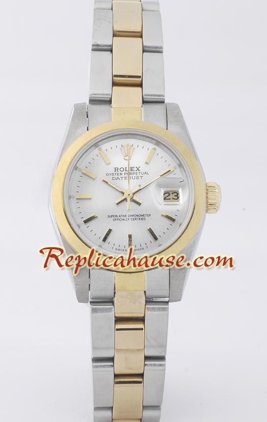 Rolex Replique DateJust - Two-tone-Lady's
