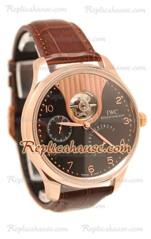 IWC Portuguese Tourbillon Mystere Montre Replique