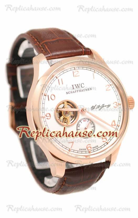 IWC Portuguese Regulateur Tourbillon Montre Replique