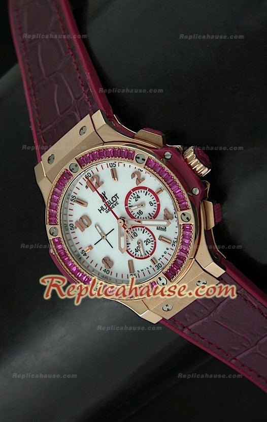 Hublot Big Bang Rose Gold Femmes Montre - 38MM