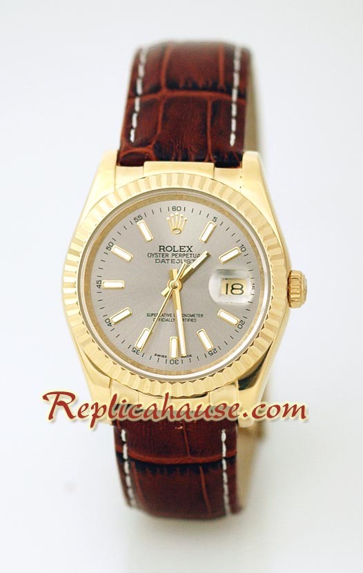 Rolex Replique Datejust - Leather