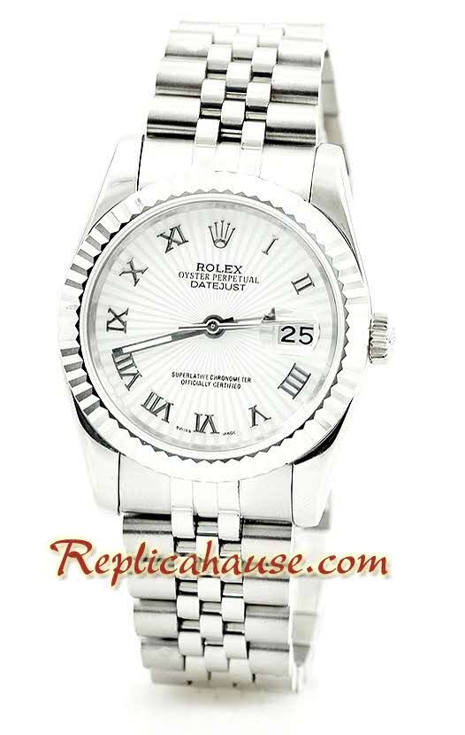 Rolex Replique Datejust Silver Hommes Montre