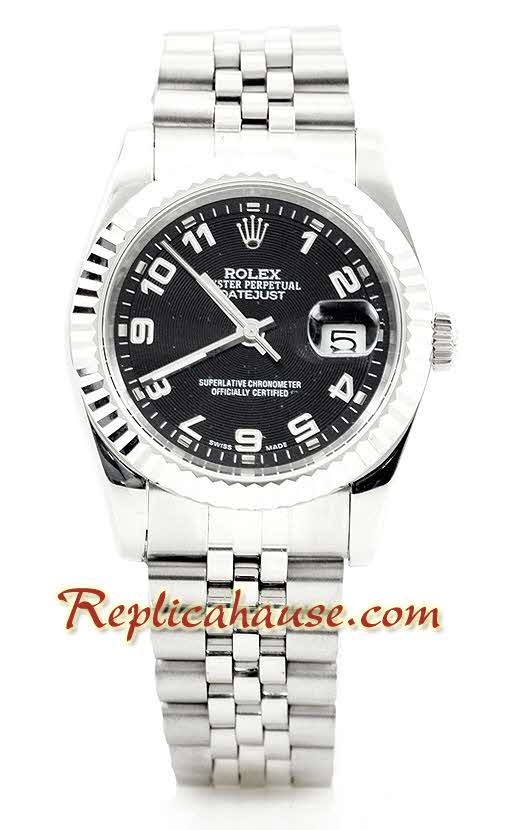 Rolex Replique Datejust Silver Hommes Montre
