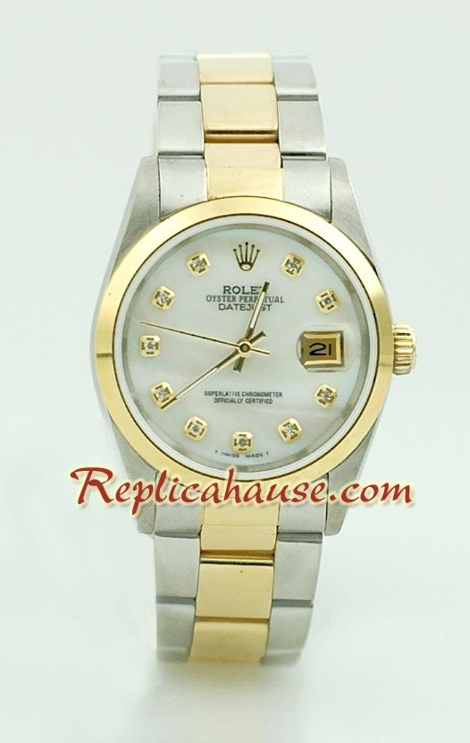 Rolex Replique DateJust Montre - Two Tone