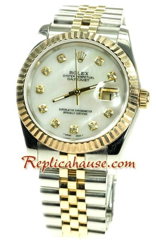 Rolex Datejust Two Tone Montre Replique