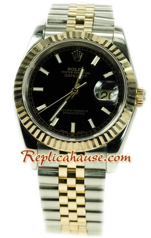 Rolex Datejust Two Tone Montre Replique
