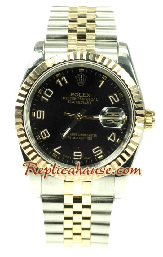 Rolex Datejust Two Tone Montre Replique