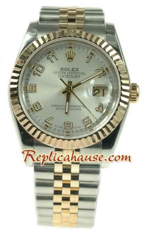 Rolex Datejust Two Tone Montre Replique