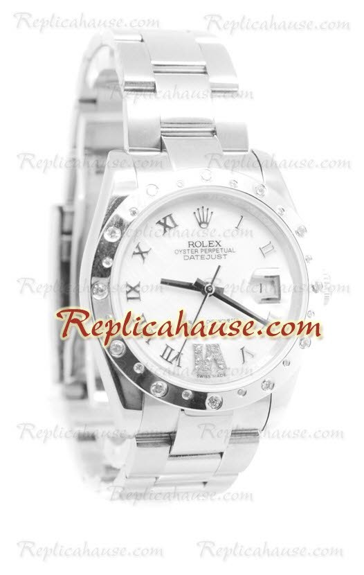 Rolex Replique Datejust Silver Montre