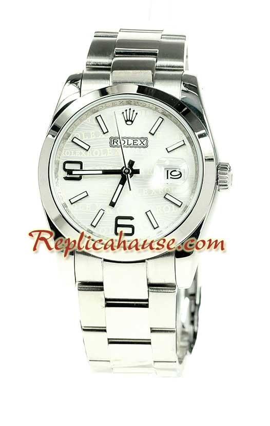 Rolex Replique Datejust Silver Montre