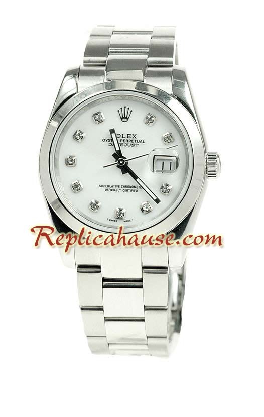 Rolex Replique Datejust Silver Montre