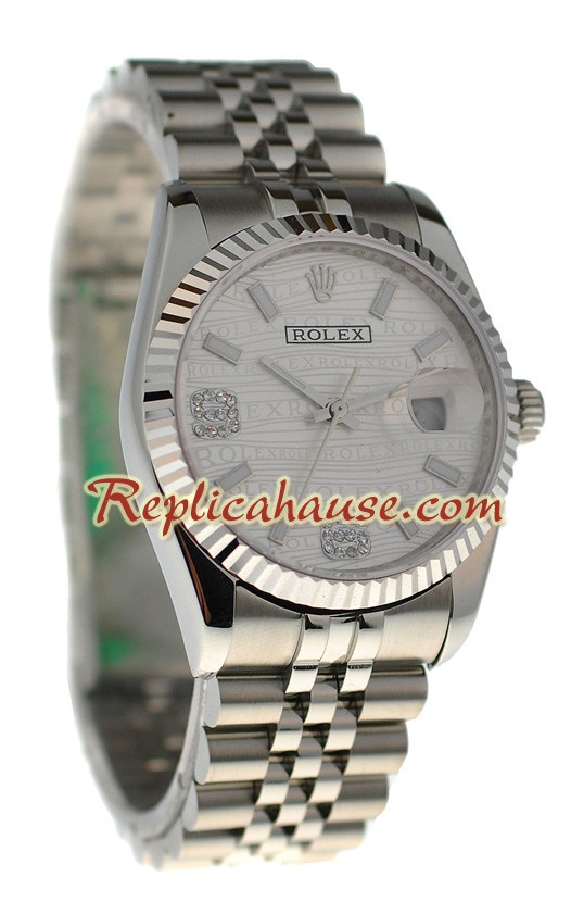 Rolex Replique Datejust Silver Montre