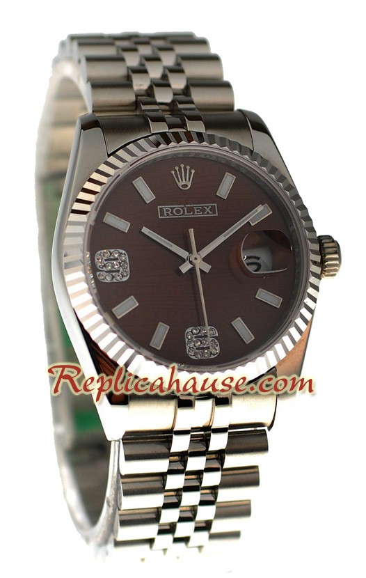 Rolex Replique Datejust Silver Montre