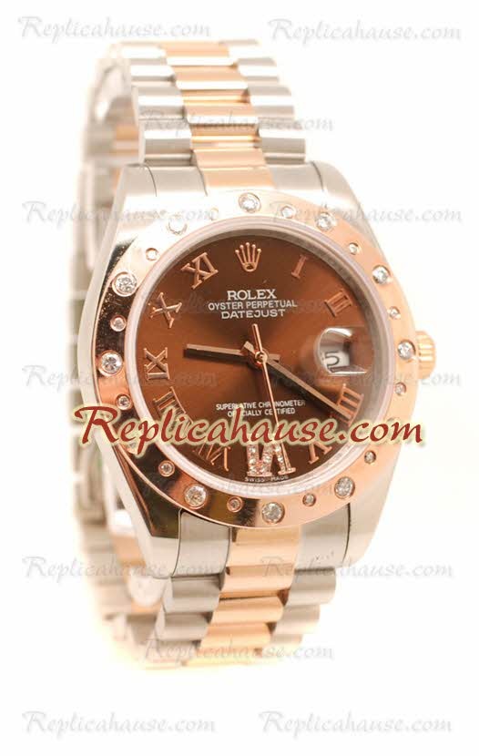 Rolex Replique Datejust Two Tone Montre