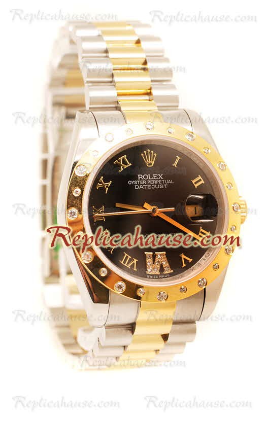 Rolex Replique Datejust Two Tone Montre