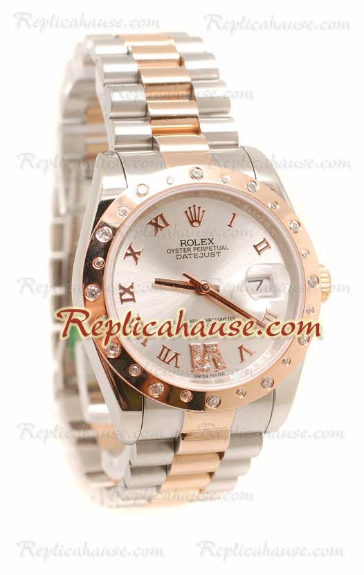 Rolex Replique Datejust Two Tone Montre