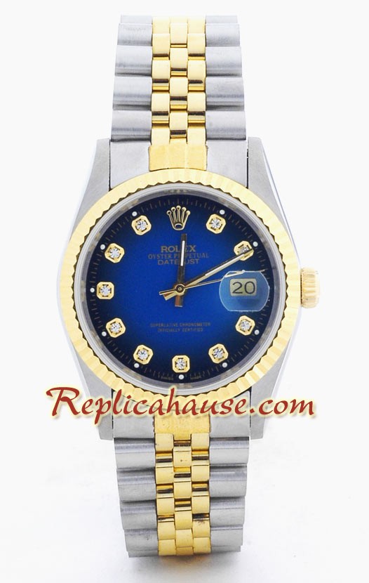 Rolex Replique DateJust Montre - Two Tone