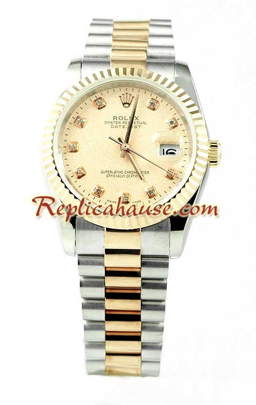 Rolex Replique Datejust Hommes Montre - Pink d' or
