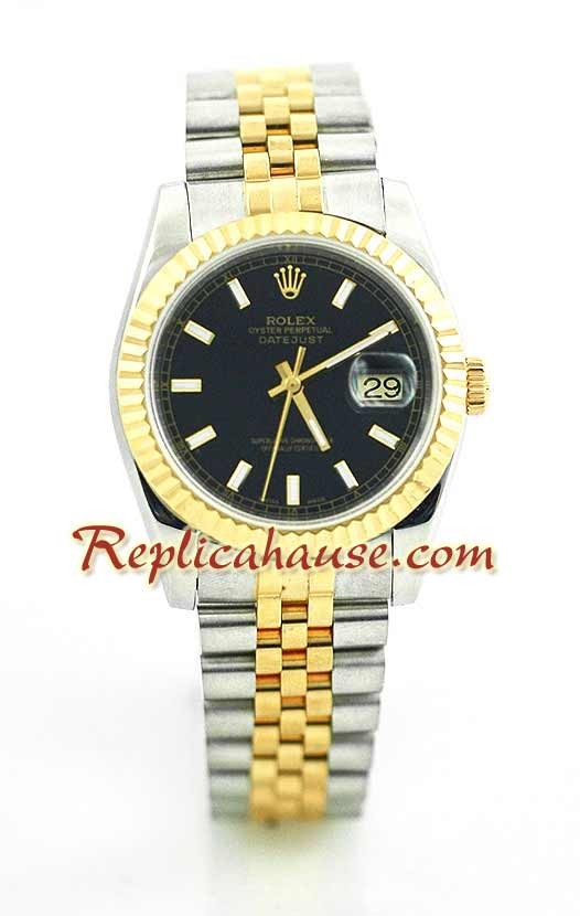 Rolex Replique Datejust Montre - Two Tone