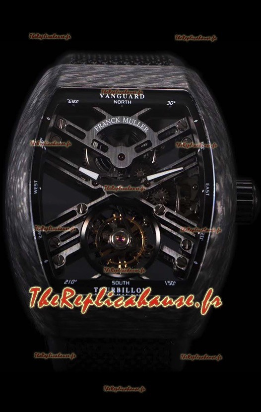 Franck Muller Vanguard Skeleton Tourbillon montre réplique suisse 