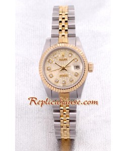Rolex Replique DateJust - Two-tone-Lady's
