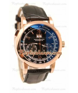 A. Lange & Sohne Datograph Flyback Chronograph Suisse Leather Montre