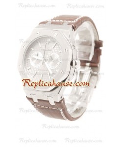 Audemars Piguet Royal Oak Offshore Hommes Montre in Bracelet en Cuir