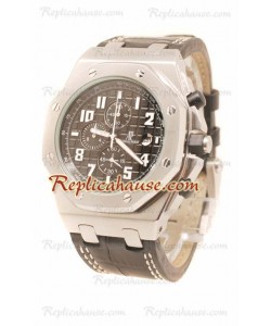 Audemars Piguet Royal Oak Offshore Bracelet en Cuir Suisse Quartz Wach