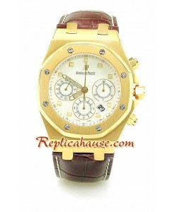 Audemars Piguet City of Sails Bracelet en Cuir Montre Suisse