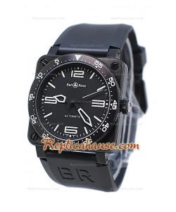 Bell and Ross BR 03 Type Aviation Carbon Montre Suisse
