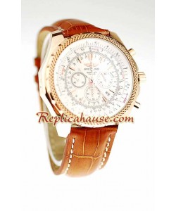 Breitling for Bentley Pink d' or Montre - Quartz