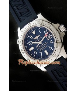 Breitling Seawolf Swiss Replica Montre 1:1 Mirror Copy 45 mm – Cadran Bleu Foncé 