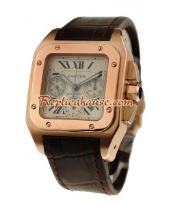 Cartier Santos 100 Montre Suisse Replique